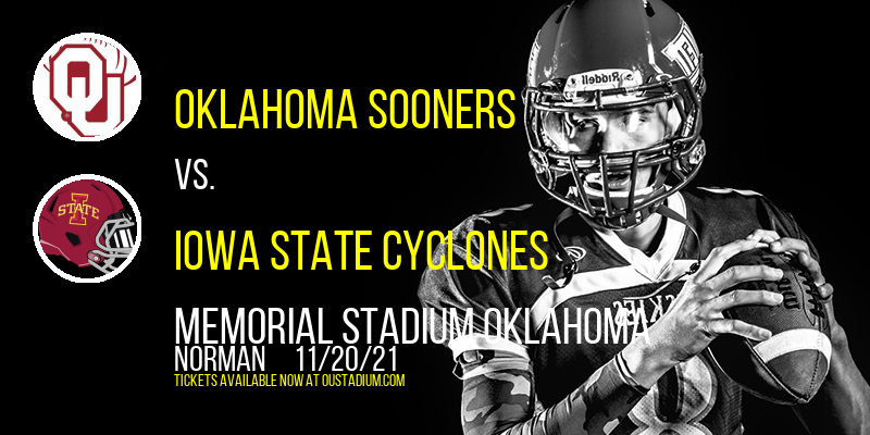 Oklahoma Sooners vs. Iowa State Cyclones at Memorial Stadium Oklahoma