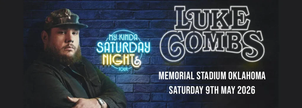 Luke Combs at Memorial Stadium Oklahoma